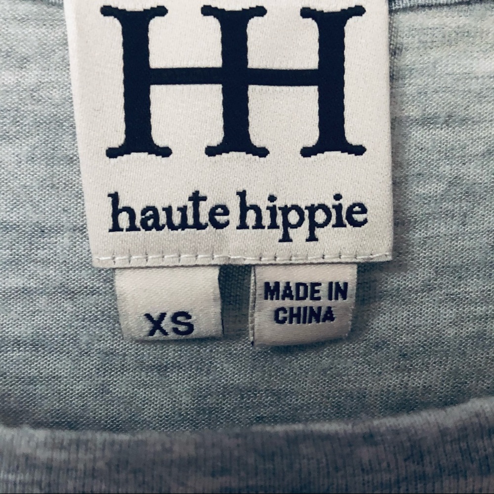 HauteHippie Saint/Sinner Camo T-shirt - Picture 9 of 14